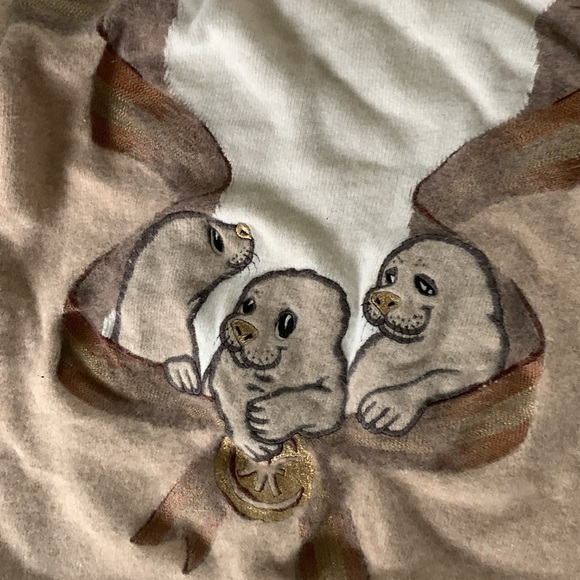 Iceberg History Sweater size M two tones seals 🦭 - Picture 6 of 16